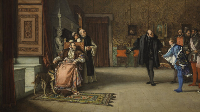 Abdicación de Carlos V