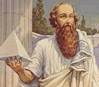 Pitágoras (572 a.C. - 497 a.C.).