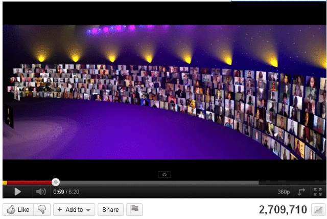 Lux Aurumque - Virtual Choir Premiere