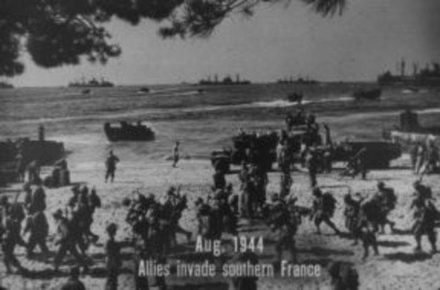 France was invaded by the Allies