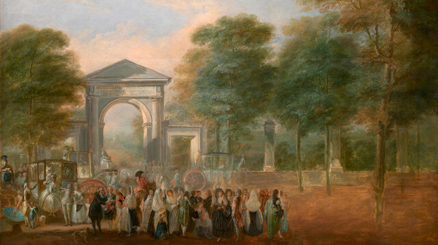 Inauguración del Real Jardín Botánico