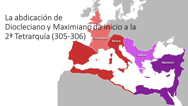 Abdicación de Diocleciano y Maximiano