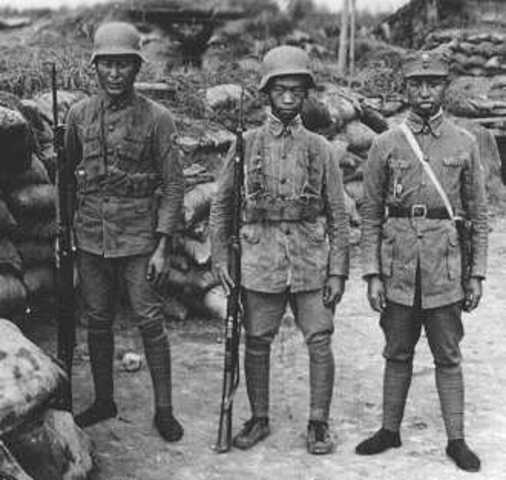 War continued againts Japan