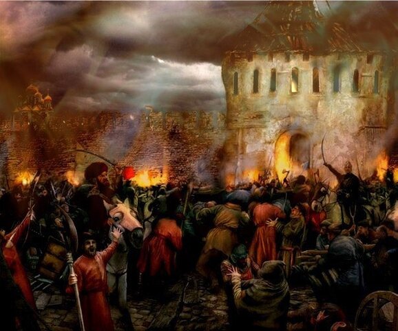 Разгром Новгорода.