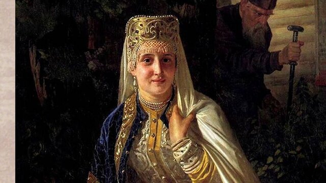 Женитьба царя в седьмой раз на Марии Федоровне Нагой.