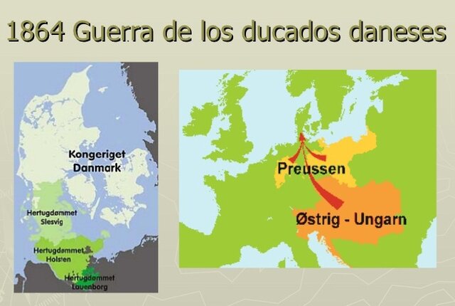 Guerra contra Dinamarca y anexiones