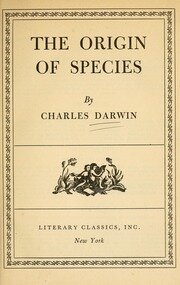 The Origin of Species