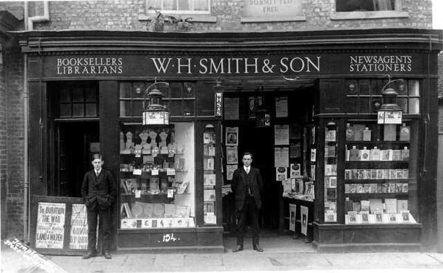 First WH Smith Shop Opens in Euston station London