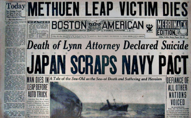 Japan renounces Treaties