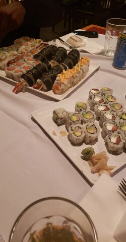 J’ai mangé des sushi