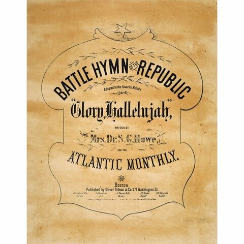 The Battle Hymn of the Republic Published