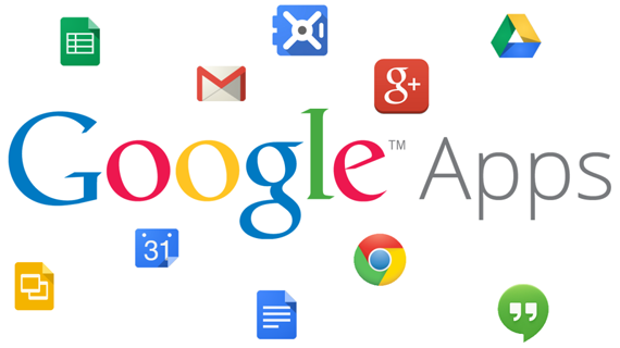 Aparición de Google apps