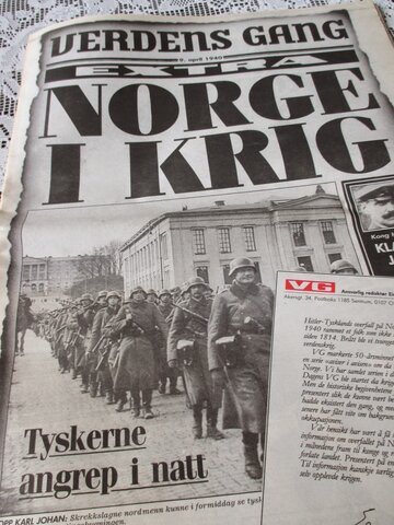 Tysklands angrep av Norge