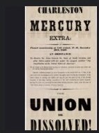 South Carolina secedes from the United States