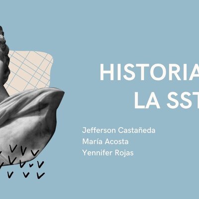 Timeline: Historia de la SST (salud y seguridad del trabajo) Jefferson Castañeda, María Acosta y Yennifer Lozano.