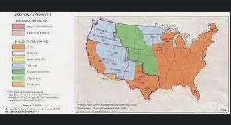 Mexico loses California, New Mexico, and Arizona