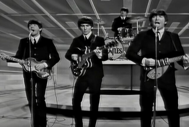 Beatles appear on “The Ed Sullivan Show”