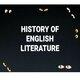 History of english literature