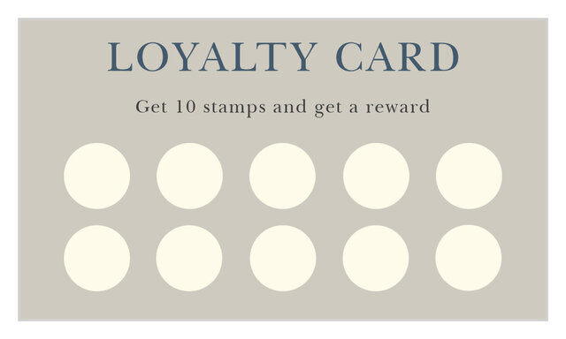 Start up of coupon stamp cards