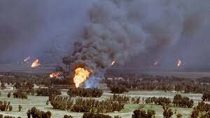Iraq invades Kuwait
