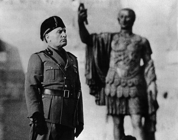La muerte de Benito Mussolini