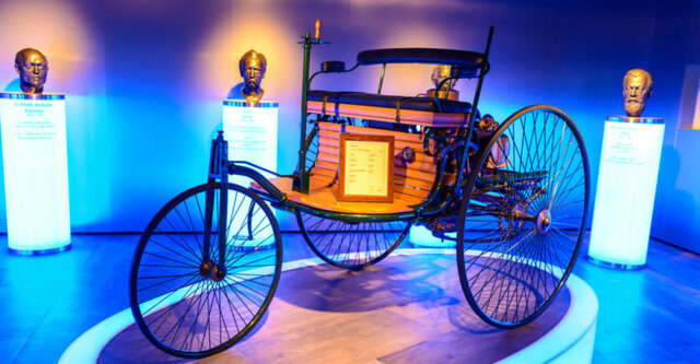 Diseño del primer auto "moderno"