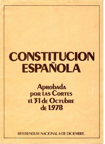 Constitución 1978