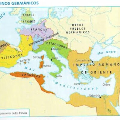 Timeline: Regnes Germànics