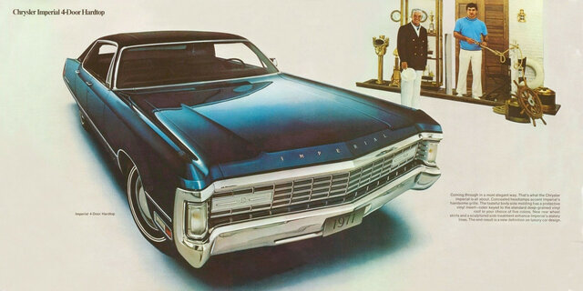 Primer auto con frenos