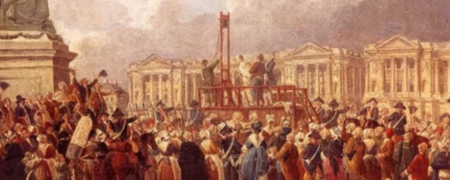 First use of guillotine