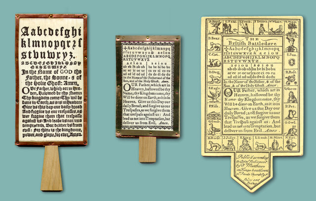 Horn Books and Wooden Paddles