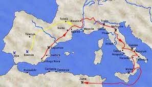 Conflitto città Punica e Latina