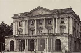 Miting a la Llotja de Barcelona