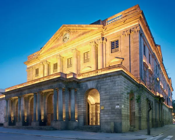 Míting a la llotja de Barcelona.