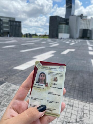 Obtuve mi licencia de conducir