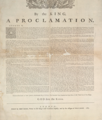 Proclamation of 1763