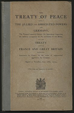 Treaty of Versalles
