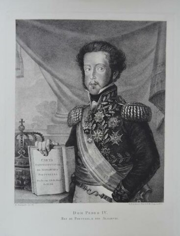 Carta Constitucional escrita por D.Pedro IV