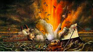 The sinking of the USS Maine