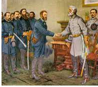 The Treaty at Appomattox Courthouse