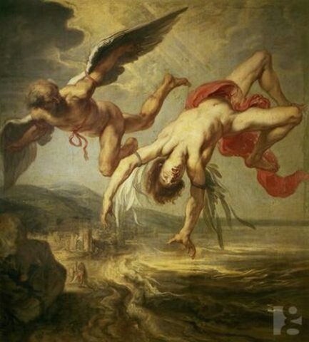 De eerste vliegende mens.