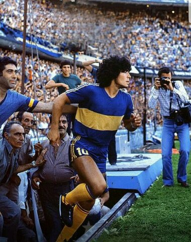 the arrival at boca juniors