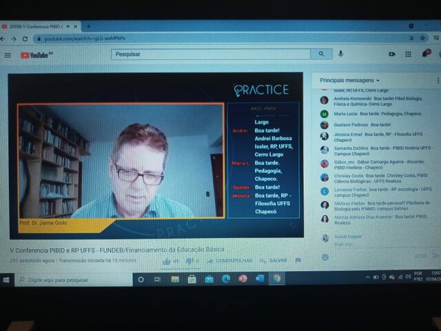 V Conferência PIBID e Residência Pedagógica - UFFS - FUNDEB/Financiamento da Educação Básica