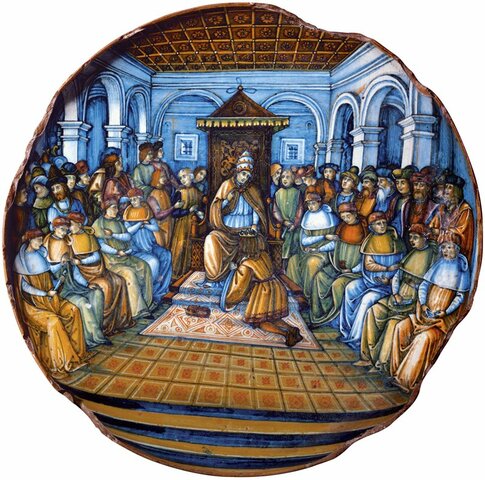 Carlos I es coronado emperador y rey de Italia en Bolonia por el Papa Clemente VII