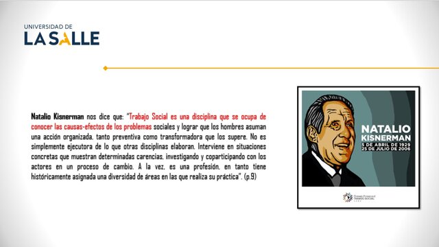 Definiciones y Epistemología del Trabajo Social.