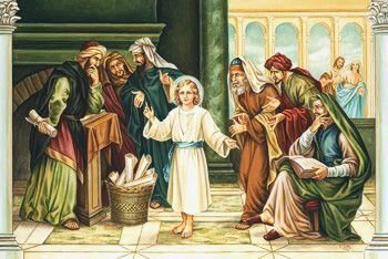 Jesús es perd en el temple