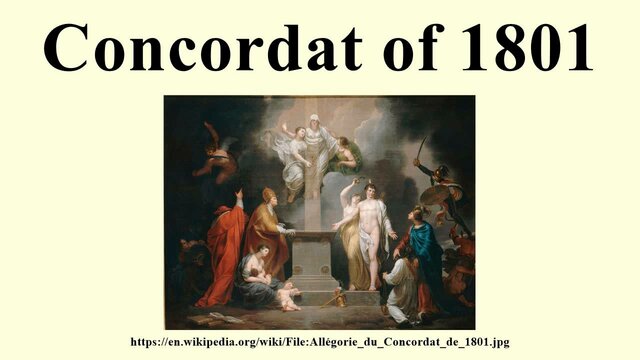 Concordat of 1801
