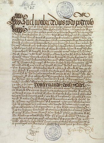 Trattato di Tordesillas (1494)