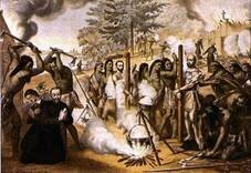 llegada de franciscanos y dominicanos