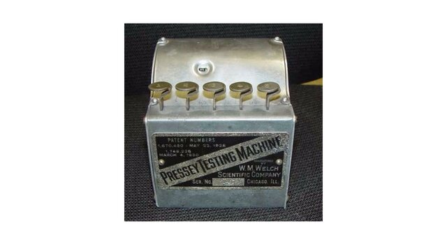 Máquina de Enseñar de Sydney Pressey